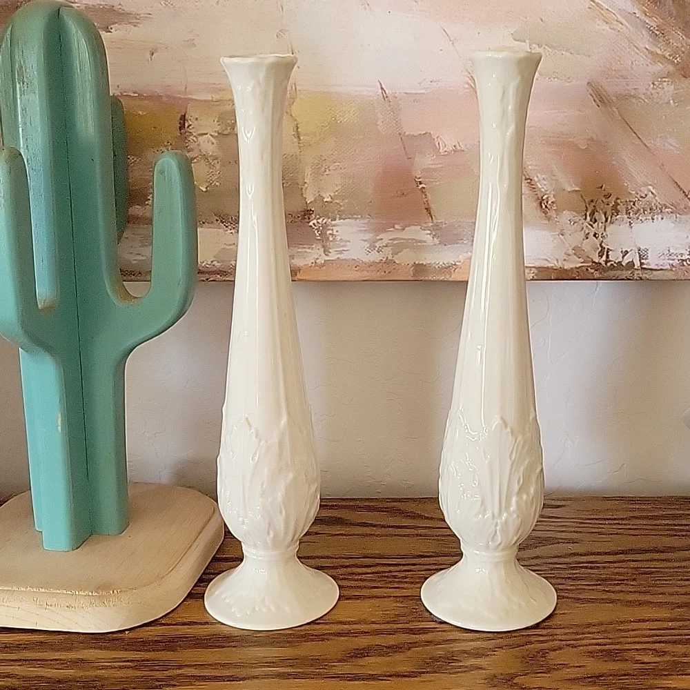 Lenox Woodlands Collection - Set of 2 bud vases